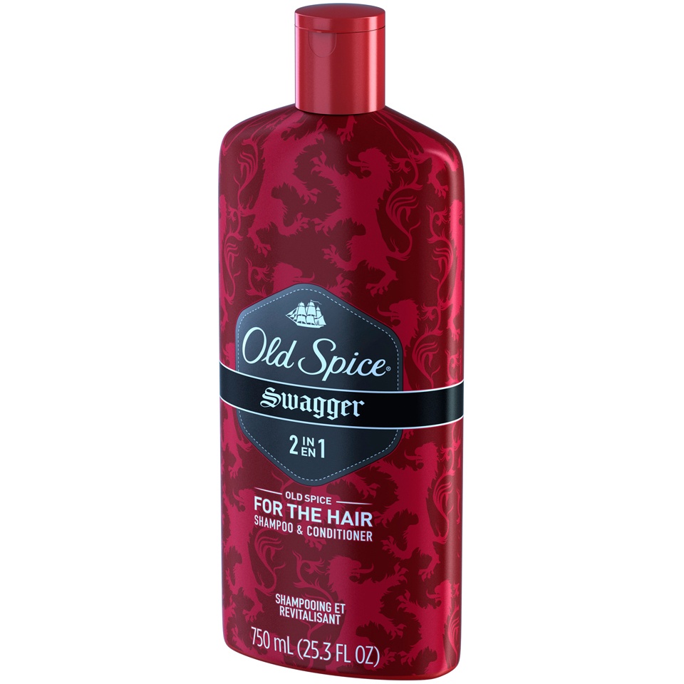 slide 3 of 3, Old Spice Swagger 2 in 1 Shampoo And Conditioner, 25.3 oz