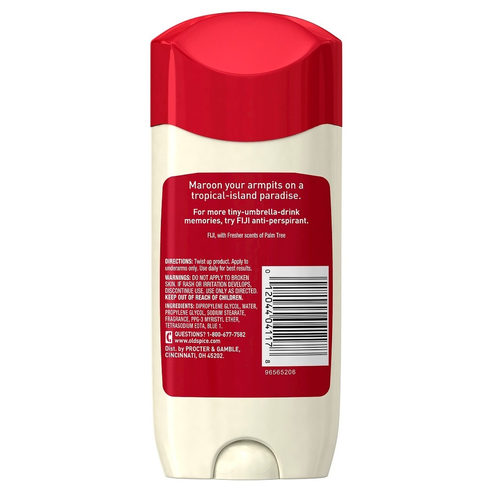 slide 2 of 2, Old Spice Fresher Collection Fiji Deodorant, 3.8 oz