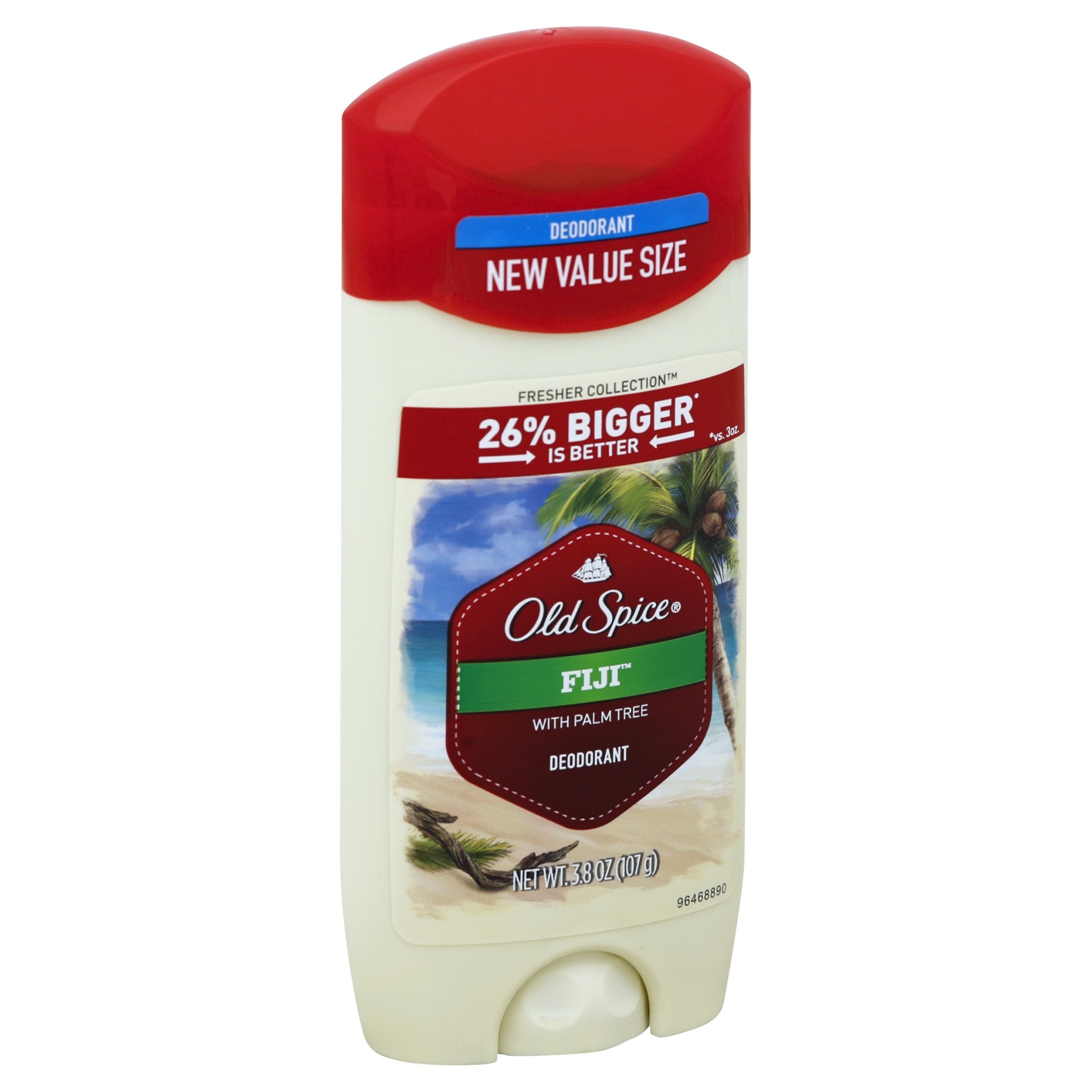 slide 1 of 2, Old Spice Fresher Collection Fiji Deodorant, 3.8 oz