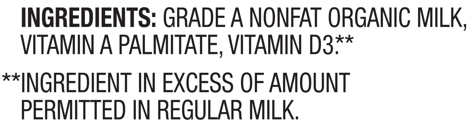 slide 8 of 8, Horizon Organic Nonfat Milk, High Vitamin D, Half Gallon, 