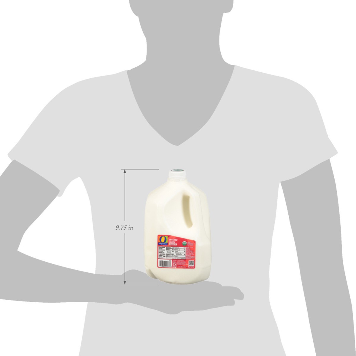 slide 4 of 14, O Organics Whole Milk With Vitamin D - 1 Gallon, 1 gal