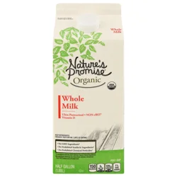 Nature's Promise Organic Vitamin D Whole Milk