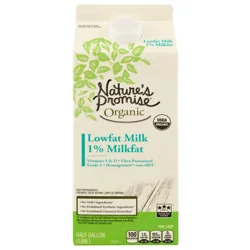 Nature's Promise Organic 1% Low Fat Milk