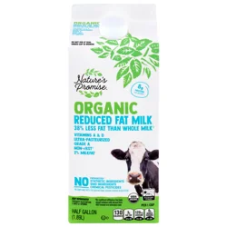 Nature's Promise Organic 2% Reduced Fat Milk