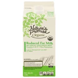 Nature's Promise Organic 2% Reduced Fat Milk