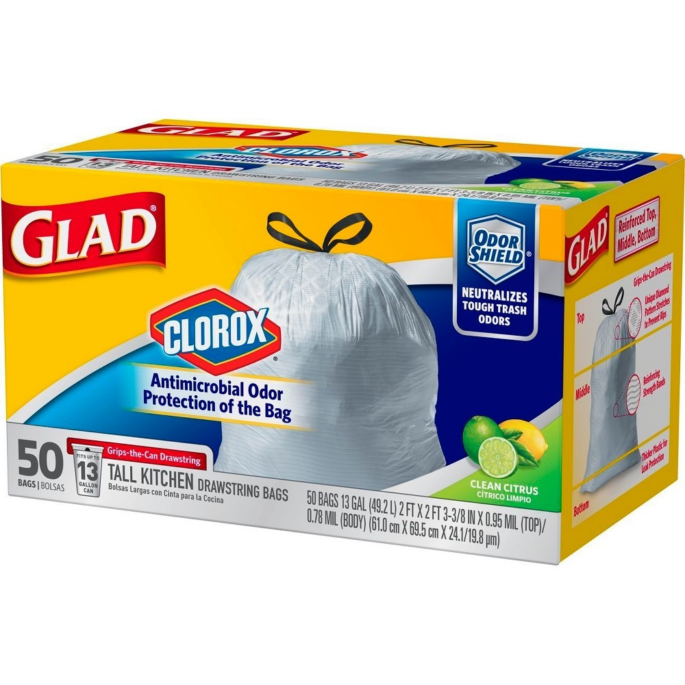 clorox trash bags
