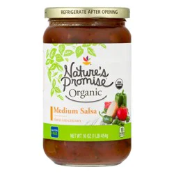 Nature's Promise Organic Gluten Free Medium Thick & Chunky Salsa