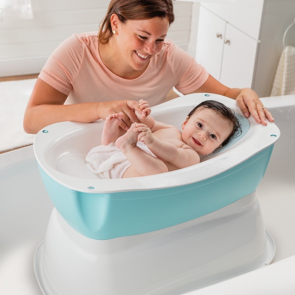 slide 10 of 11, Summer Infant Right Height Bath Tub, 1 ct