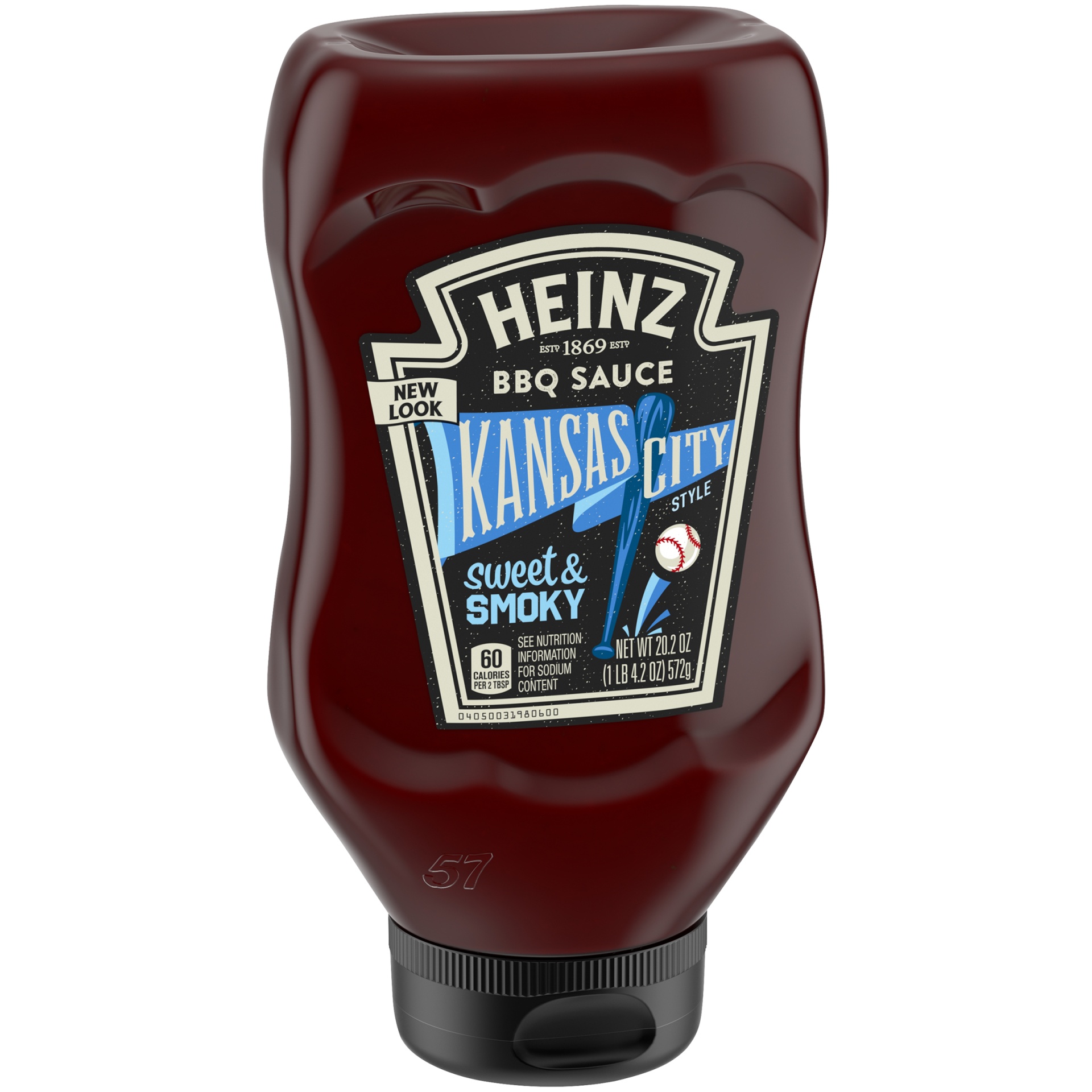 slide 5 of 9, Heinz Kansas City Style Sweet & Smoky BBQ Sauce Bottle, 20.2 oz