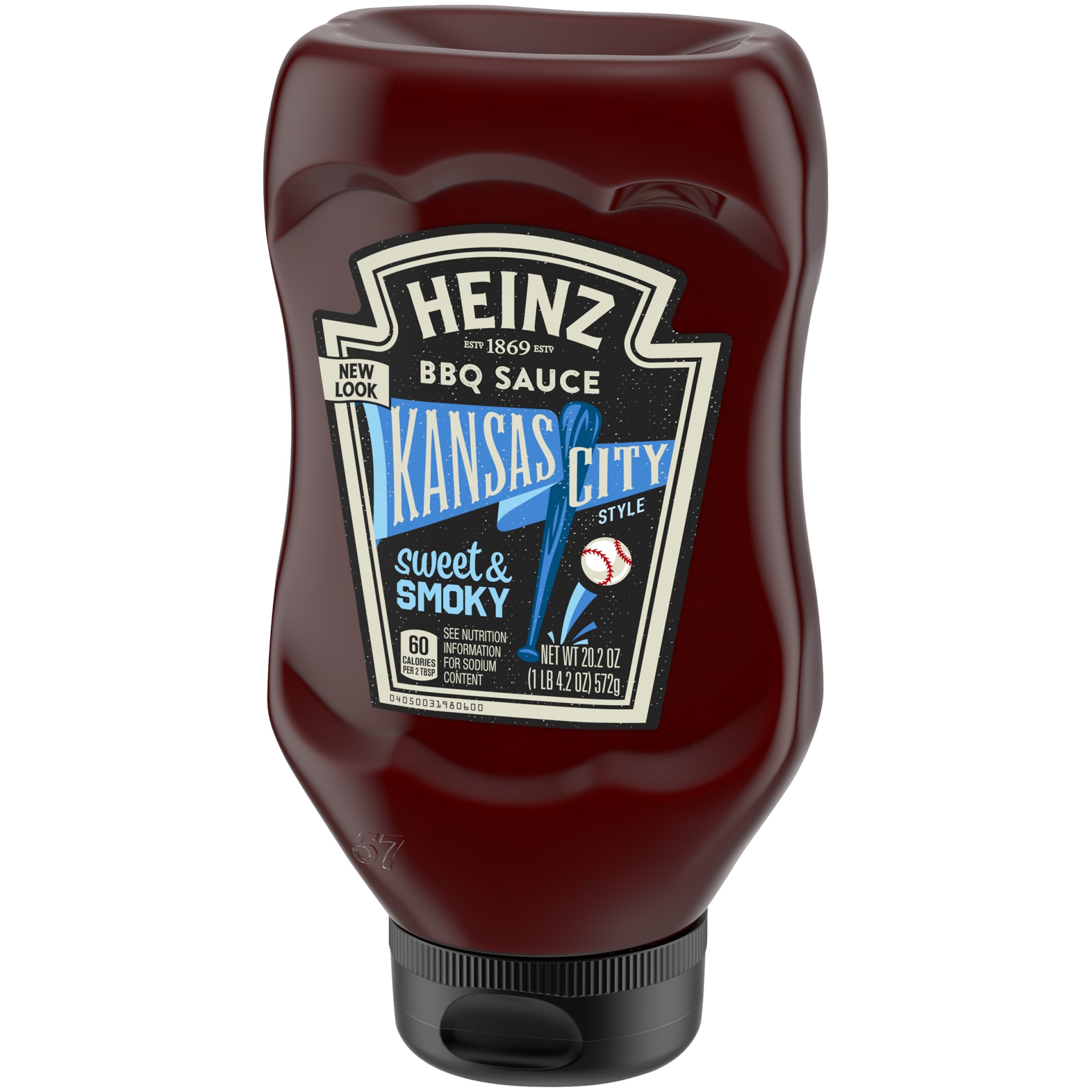 slide 6 of 9, Heinz Kansas City Style Sweet & Smoky BBQ Sauce Bottle, 20.2 oz