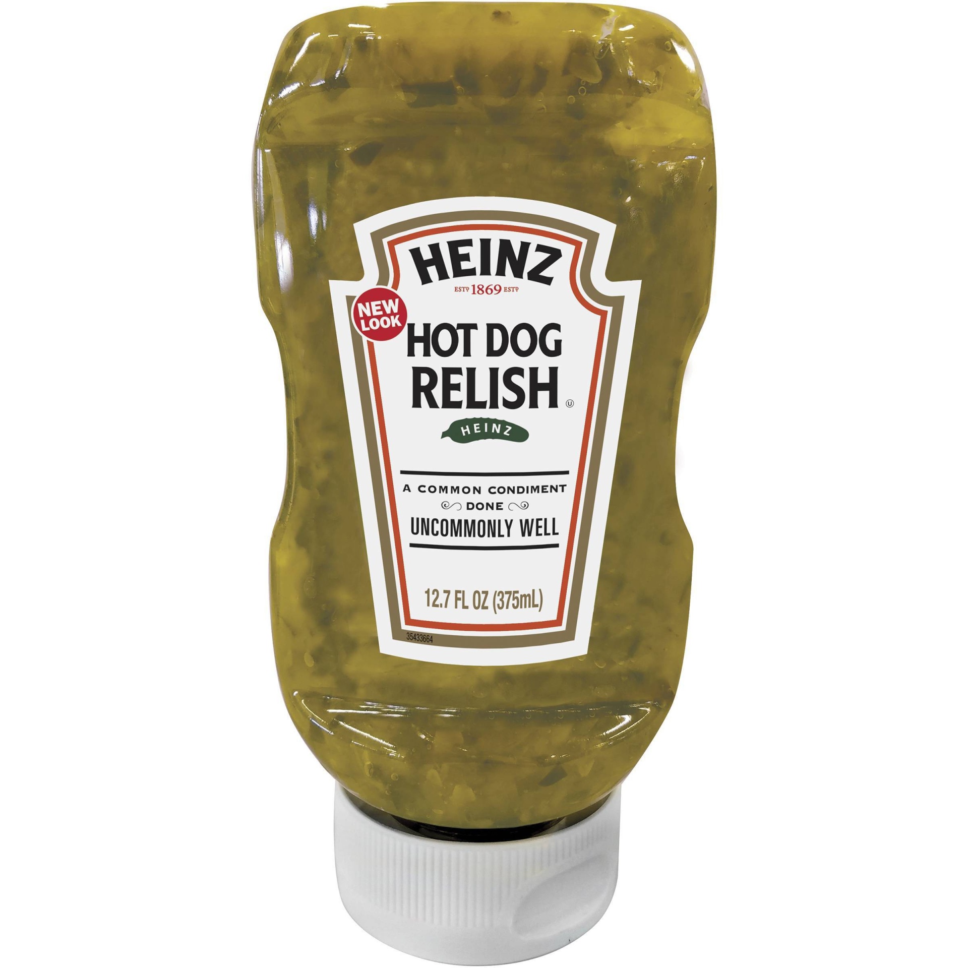 slide 1 of 4, Heinz Hot Dog Relish, 12.7 oz