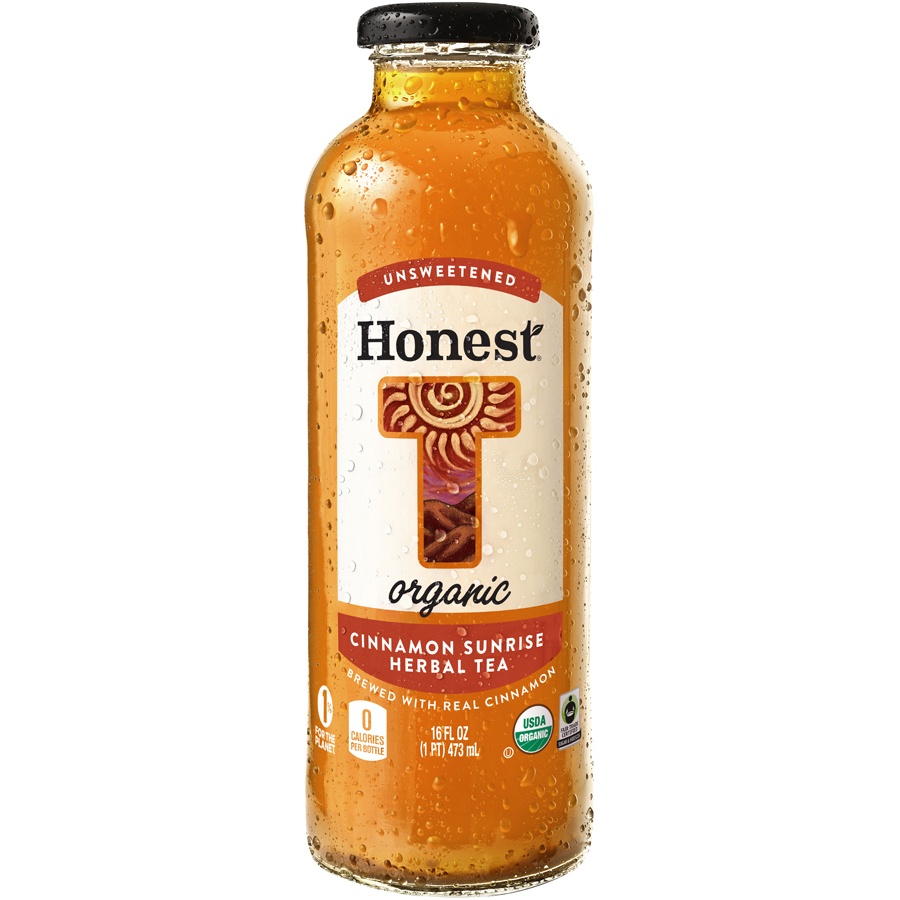 slide 1 of 1, Honest Tea Cinnamon Sunrise Herbal Tea - 16 oz, 16 oz