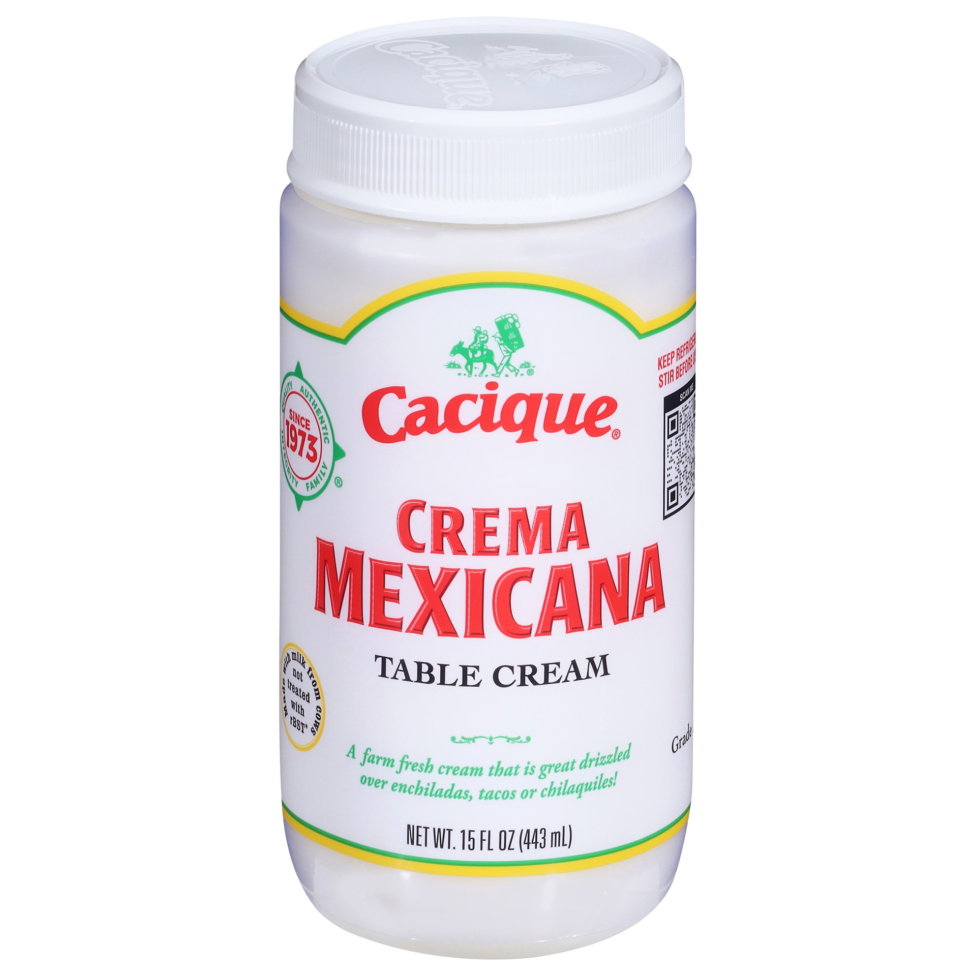 slide 4 of 13, Cacique Mexicana Crema Table Cream - 15 Fl. Oz., 15 fl oz