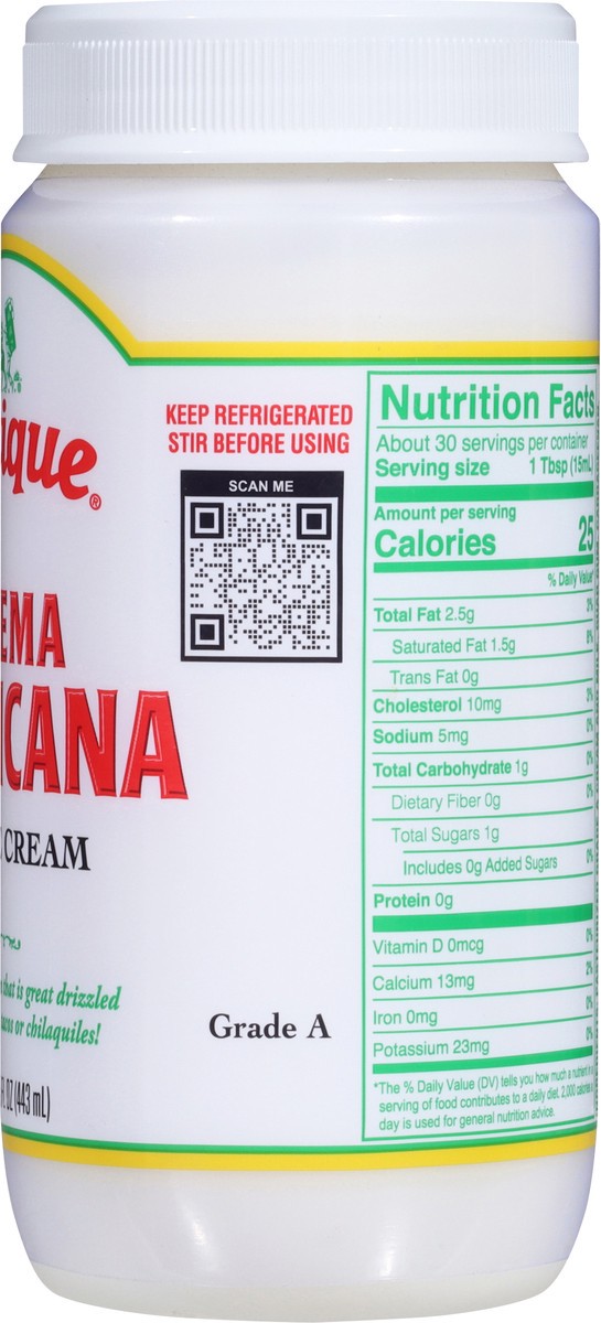 slide 11 of 13, Cacique Mexicana Crema Table Cream - 15 Fl. Oz., 15 fl oz