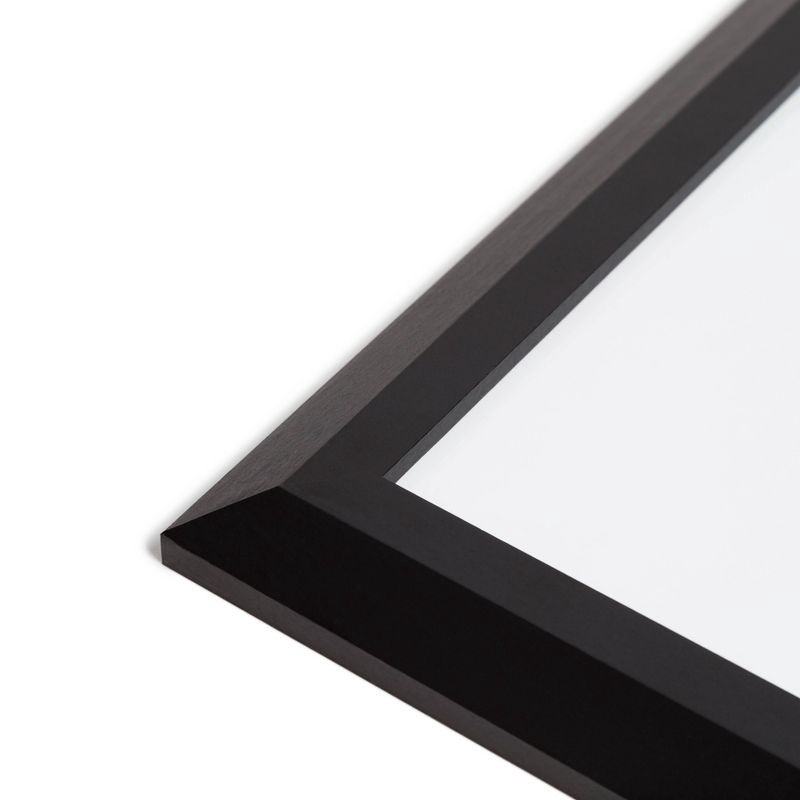 slide 5 of 5, U Brands 23"x35" Magnetic Dry Erase Board Black Wood Frame with Marker, 1 ct