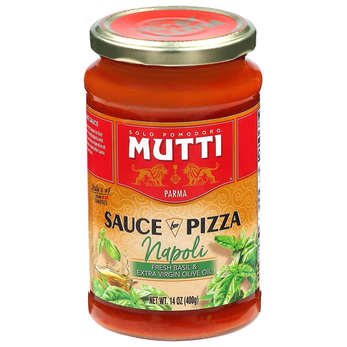 slide 1 of 13, Mutti Sauce for Pizza Napol Fresh Basil & Extra Virgin Olive Oil- 14 oz, 14 oz