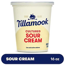 Tillamook Cultured Sour Cream - 16 Oz