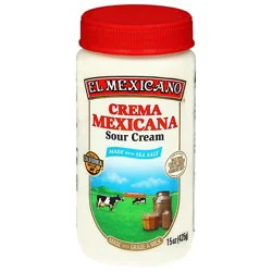El Mexicano Crema Mexicana - 15 Oz