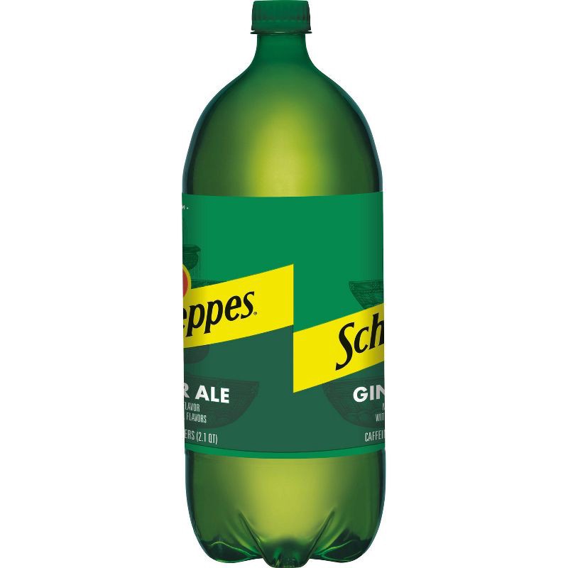 slide 3 of 5, Schweppes Ginger Ale Soda - 2 L Bottle, 2 liter