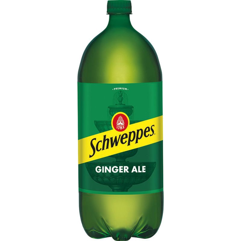 slide 1 of 5, Schweppes Ginger Ale Soda - 2 L Bottle, 2 liter