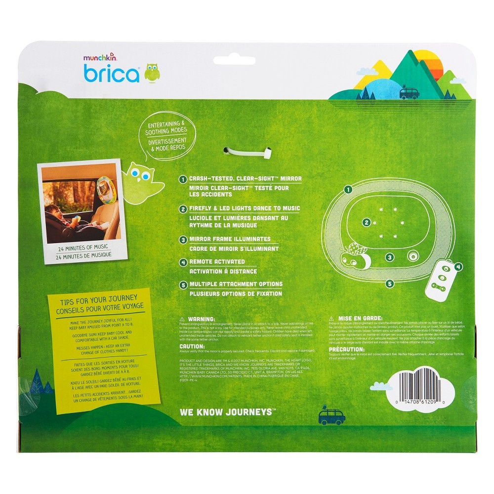 slide 6 of 6, Brica Firefly Baby-In-Sight Mirror, 1 ct