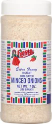 Fiesta Extra Fancy Instant Time-Saver Minced Onions 7 oz