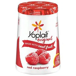 Yoplait Original Yogurt Low Fat Red Raspberry - 6 Oz