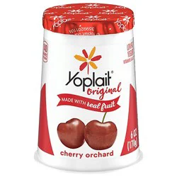Yoplait Original Yogurt Low Fat Cherry Orchard - 6 Oz