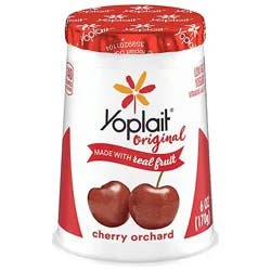 Yoplait Original Yogurt Low Fat Cherry Orchard - 6 Oz