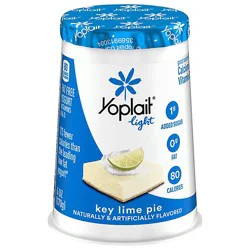 Yoplait Light Yogurt Fat Free Key Lime Pie - 6 Oz