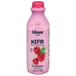 Lifeway Lowfat Raspberry Kefir - 32 Oz