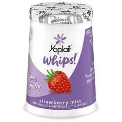 Yoplait Whips! Yogurt Mousse Low Fat Strawberry Mist - 4 Oz