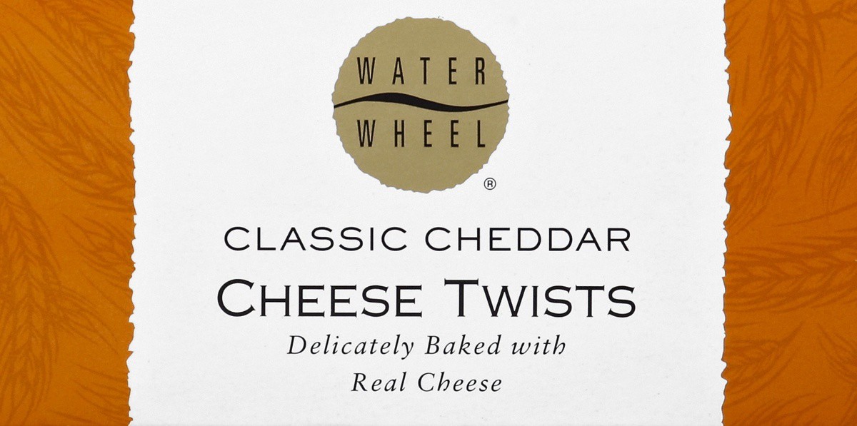 slide 2 of 4, Water Wheel Cheese Twists 3.9 oz, 3.9 oz