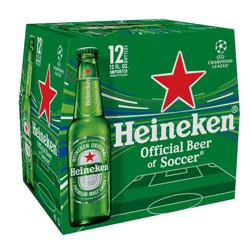Heineken Original Lager Beer - 12pk/12 fl oz Bottles
