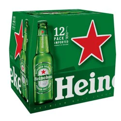 Heineken Original Lager Beer - 12pk/12 fl oz Bottles