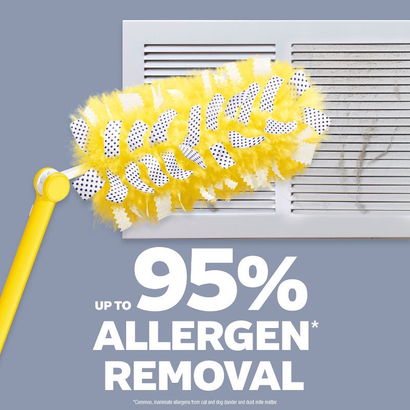 slide 3 of 16, Swiffer Dusters Heavy Duty Extendable Handle and Duster Refill Dusting Kit - 4ct, 4 ct