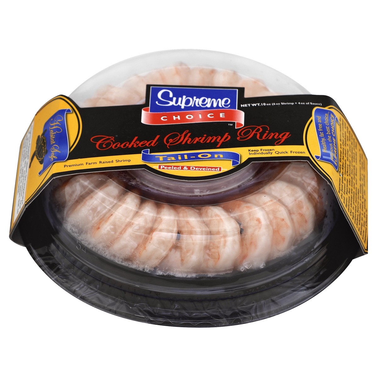 slide 3 of 3, Supreme Choice Shrimp Ring 10 oz, 10 oz