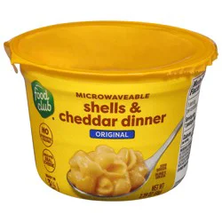 Food Club Microwaveable Original Shells & Cheddar Dinner 2.39 oz