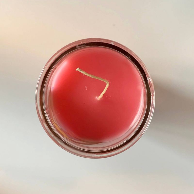 slide 4 of 4, Jar Candle San Miguel Red - Continental Candle: Sanctuary Series, Unscented Glass Prayer & Saint Candle, 100hr Burn, 1 ct