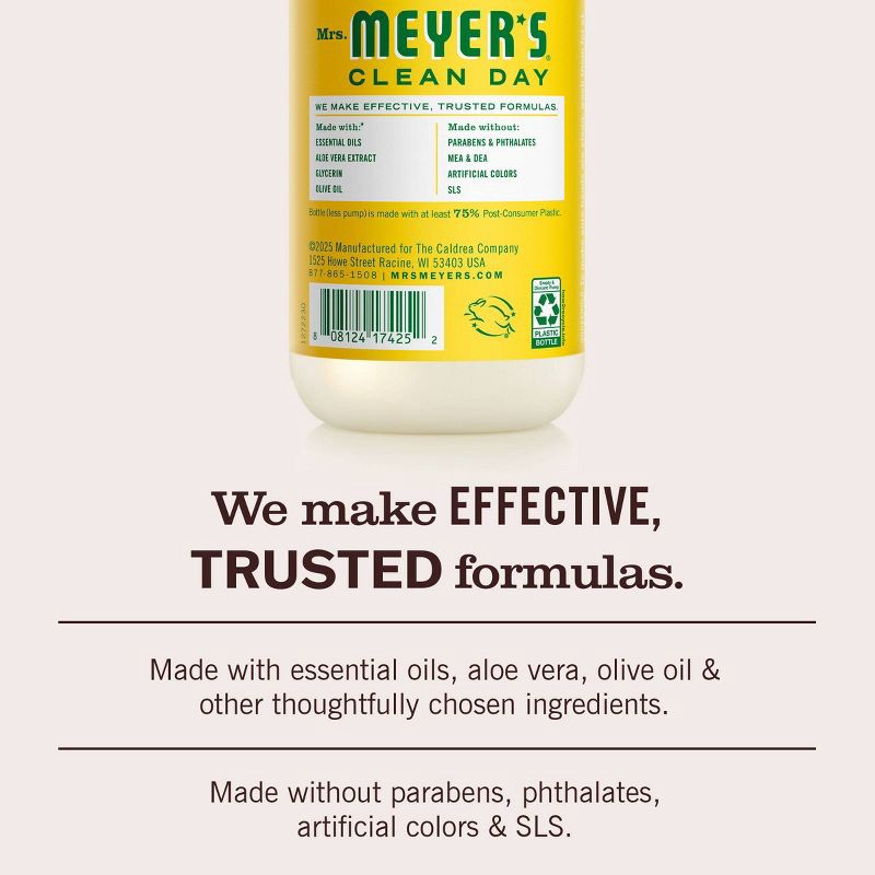 slide 5 of 9, Mrs. Meyer's Clean Day Liquid Hand Soap - Honeysuckle - 12.5 fl oz, 12.5 fl oz