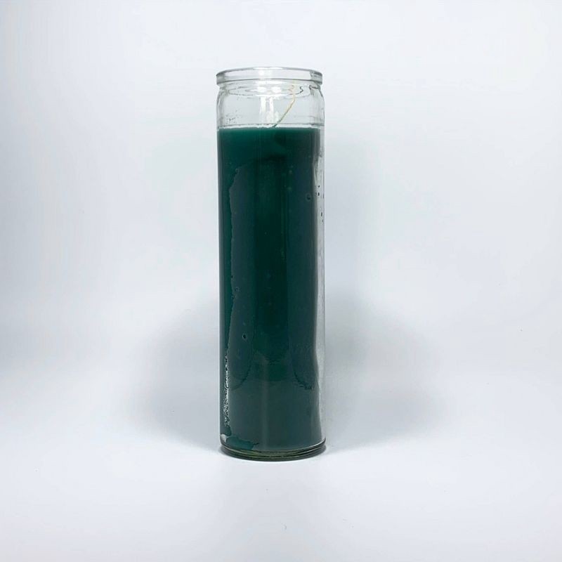 slide 2 of 3, Jar Candle Dark Green 11.3oz - Continental Candle, 11.3 oz