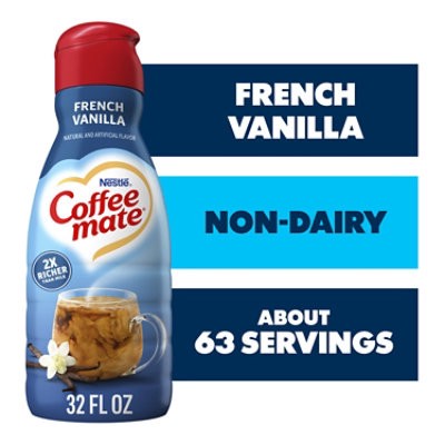 slide 1 of 10, Coffee Mate French Vanilla Liquid Coffee Creamer - 32 Fl. Oz., 32 fl oz