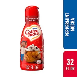 Nestle Coffee Mate Peppermint Mocha Liquid Coffee Creamer - 32 Fl Oz