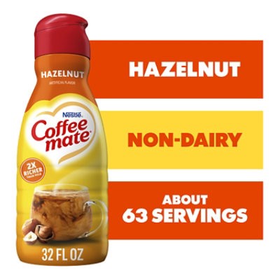 slide 1 of 5, Nestle Coffee Mate Hazelnut Liquid Coffee Creamer - 32 Fl Oz, 32 fl oz