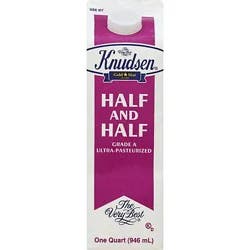Knudsen Dairypure Half And Half - 1 Quart