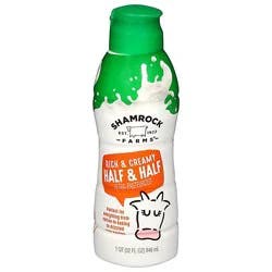 Shamrock Farms Half And Half 1 Quart - 946 Ml