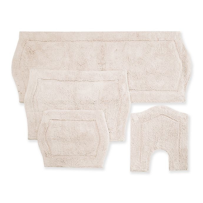 slide 1 of 1, Waterford Bath Rug Set - Natural, 4 ct