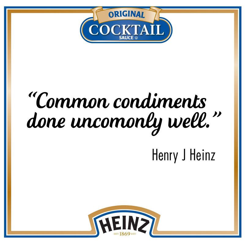 slide 7 of 13, Heinz Original Cocktail Sauce - 12oz, 12 oz