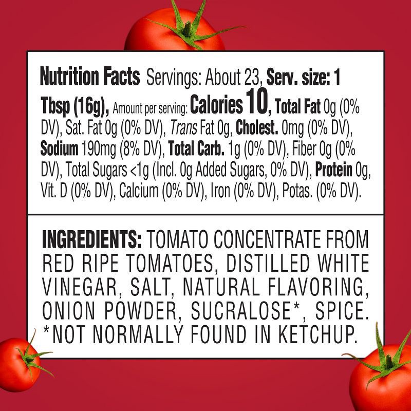 slide 9 of 13, Heinz Tomato Ketchup Reduced Sugar - 13oz, 13 oz