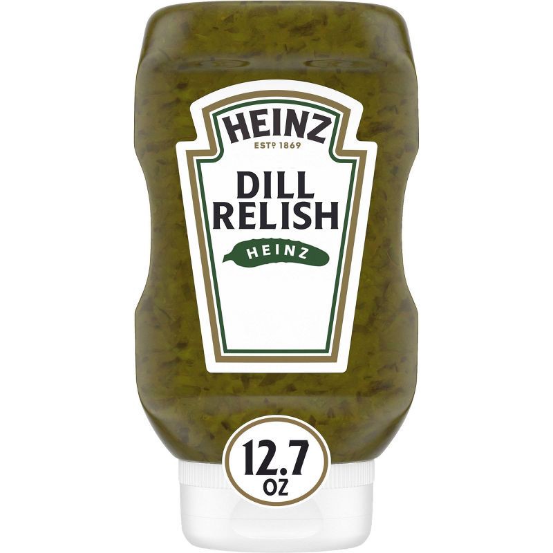 slide 1 of 9, Heinz Dill Relish - 12.7 fl oz, 12.7 fl oz